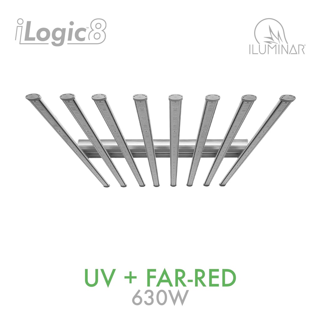 630W iLogic8 LED Grow Light UV Far-Red 120V-277V