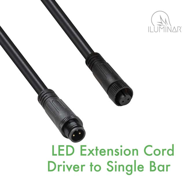 LED Extension Cord iLX used for Single Bar Extensions 4 ft
