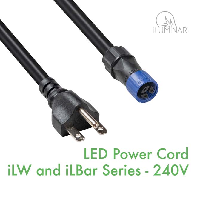 LED Power Cord iLW / iLBar - 240V
