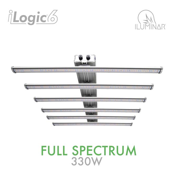 330W iLogic6 LED Grow Light - Full Spectrum 120V-277V