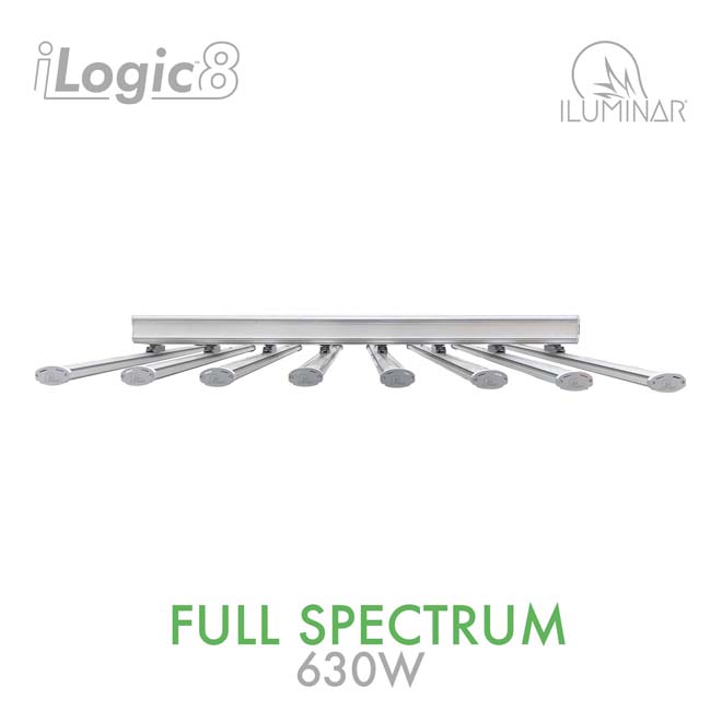 630W iLogic8 LED Grow Light Full Spectrum 120V-277V