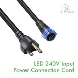 [IL-LED-240AC] 240V LED Power Cord - iLX