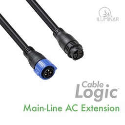[IL-TML15] LED Power Extension Cable 15ft - 16A - 480V - Cable Logic