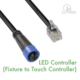 [IL-1DimRJ9] LED Dimming Main Connection (iLX to Touch/Touch+ Controller)