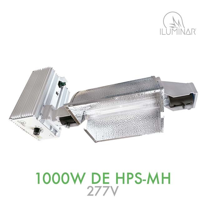 HPS 1000W DE Grow Light 277V - with HPS Lamp