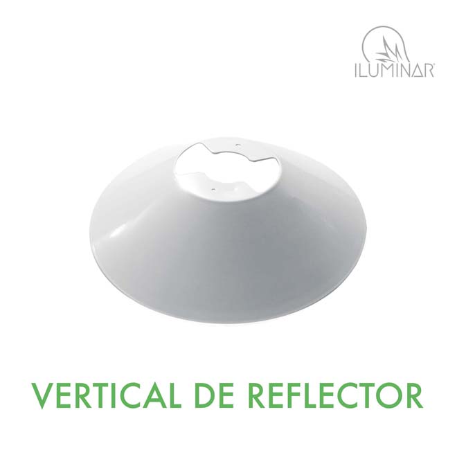 Vertical DE Reflector Top Hat