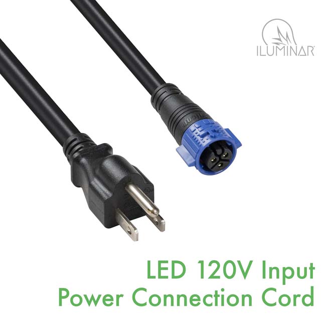 Power Cord 120V LED iLi3 / iLx Series | ILUMINAR Lighting