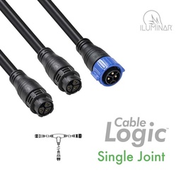 [IL-SJC] Single Joint / Junction Power Connector - Cable Logic 