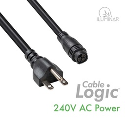 [IL-T240] 240V LED Power Cable - Cable Logic 