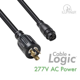[IL-T277] 277V LED Power Cable - Cable Logic